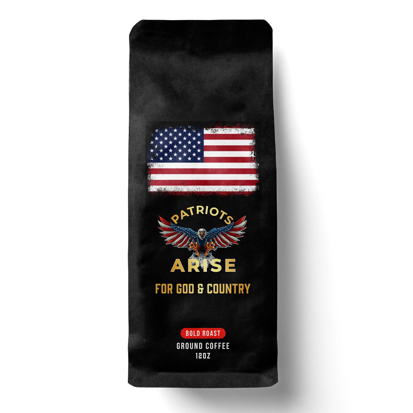 Patriots Arise | Dark Roast | 100% Arabica | Ground Coffee